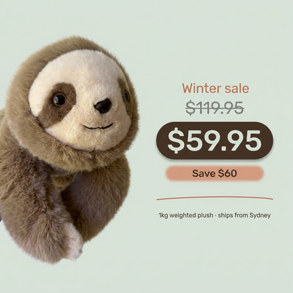 Weighted Plush Animals